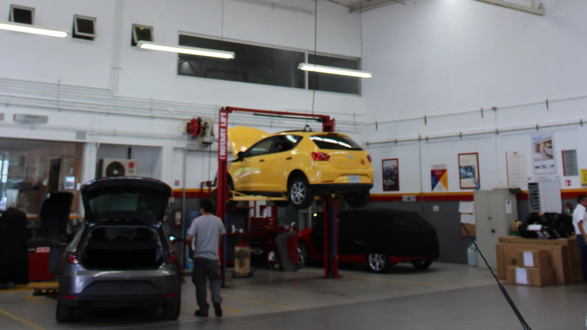 Ventilación para industria automotriz